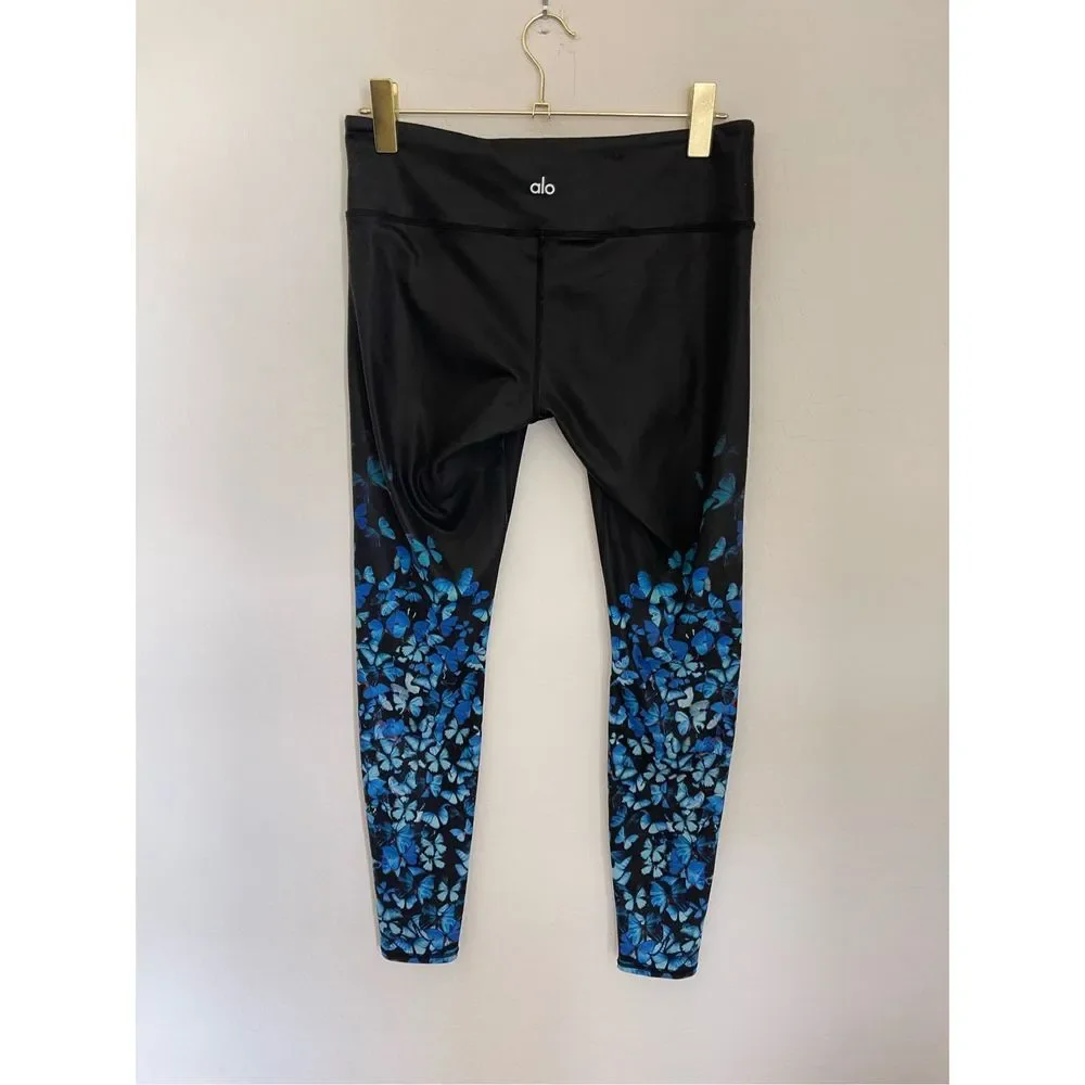 ALO YOGA Butterfly Leggings Size Medium